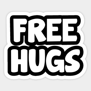 FREE HUGS Sticker